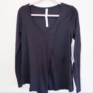 NWT Lululemon Knot A Problem Long Sleeve (Black)